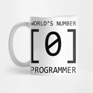 World number 0 Programmer Mug